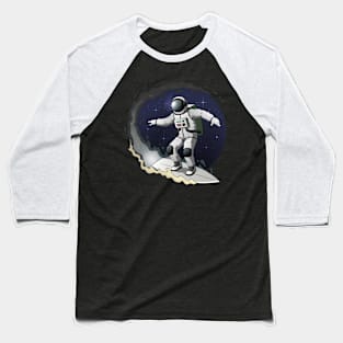 astronaut surfer in galaxy Baseball T-Shirt